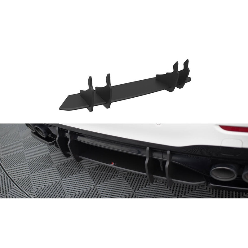 STREET PRO REAR DIFFUSER MERCEDES-AMG C 43 W206 BLACK