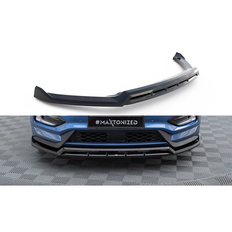 FRONT SPLITTER FORD EDGE ST MK2 GLOSS BLACK