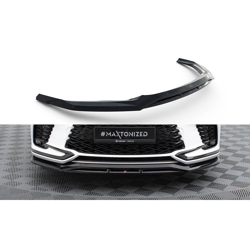 FRONT SPLITTER LEXUS RX F-SPORT MK5 GLOSS BLACK