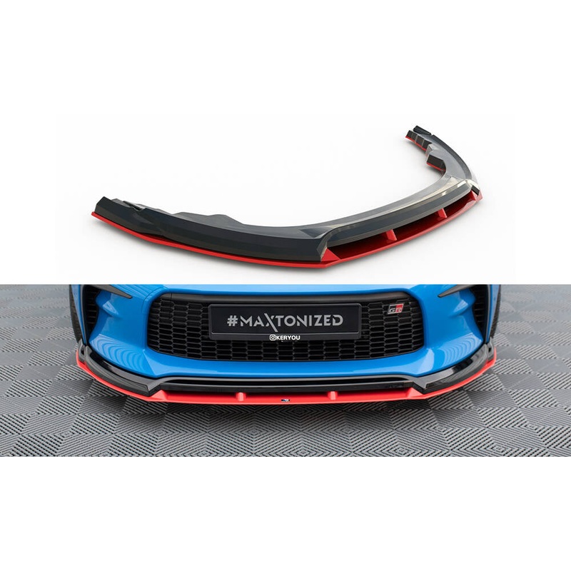 FRONT SPLITTER V.2 TOYOTA GR86 MK1 GLOSS BLACK