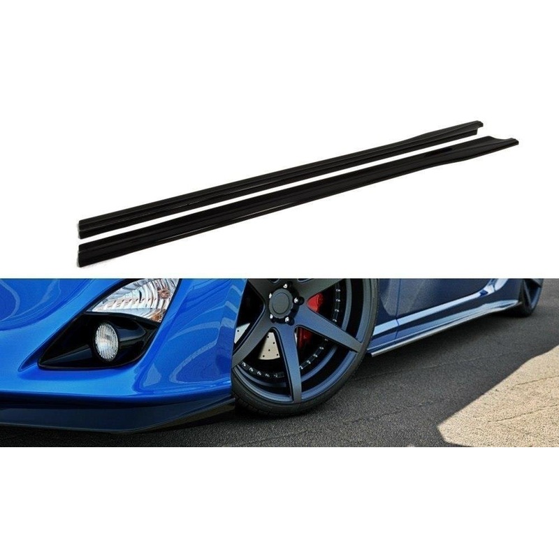 SIDE SKIRTS DIFFUSERS TOYOTA GT86 GLOSS BLACK