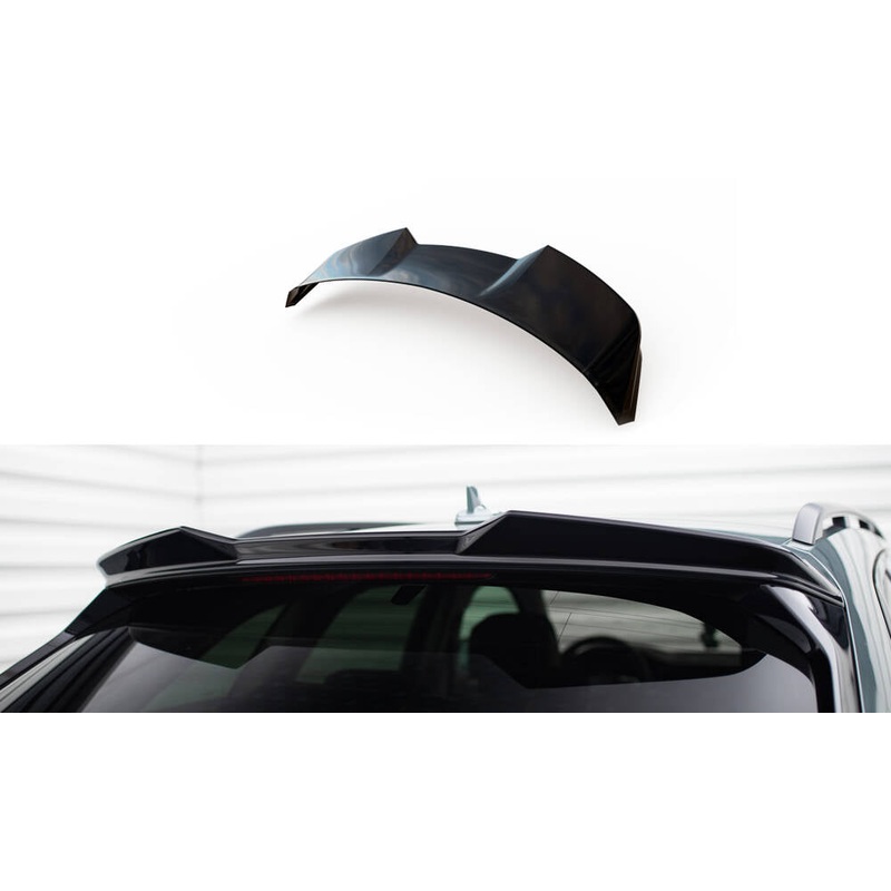 SPOILER CAP 3D AUDI A6 ALLROAD C8 GLOSS BLACK