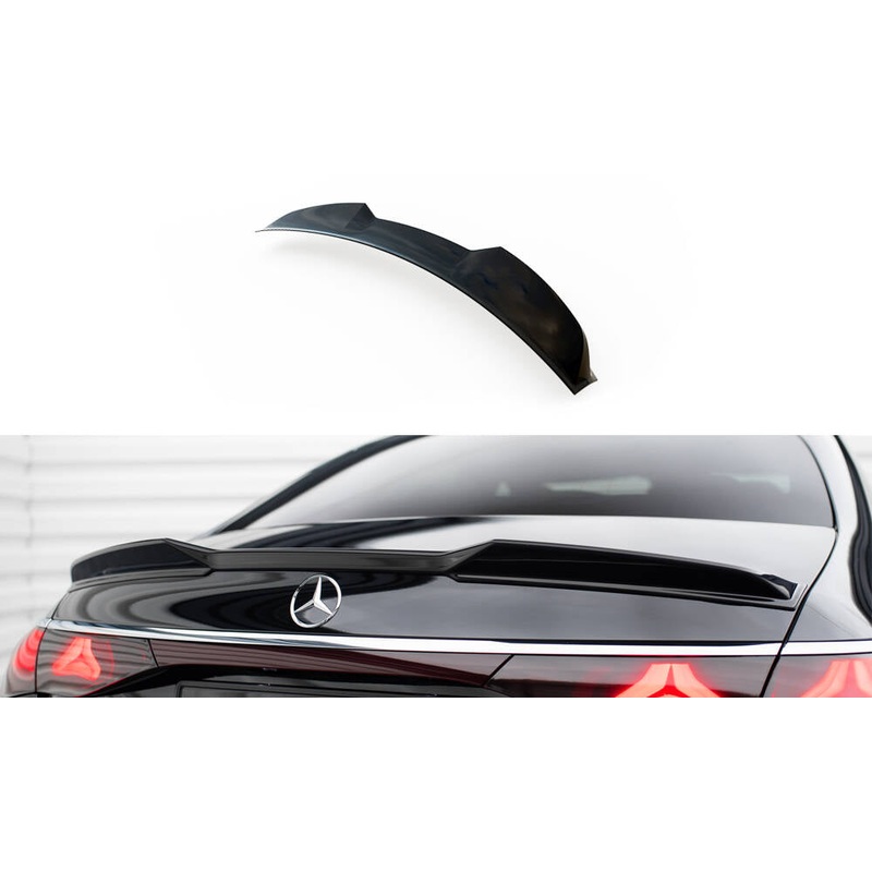 SPOILER CAP 3D MERCEDES-BENZ E SEDAN AMG-LINE W214 GLOSS BLACK