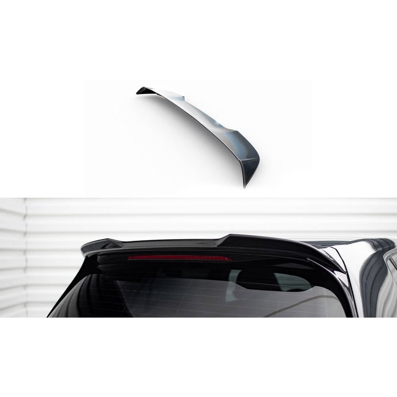 SPOILER CAP 3D VOLKSWAGEN GOLF R / R-LINE / GTI MK7 GLOSS BLACK