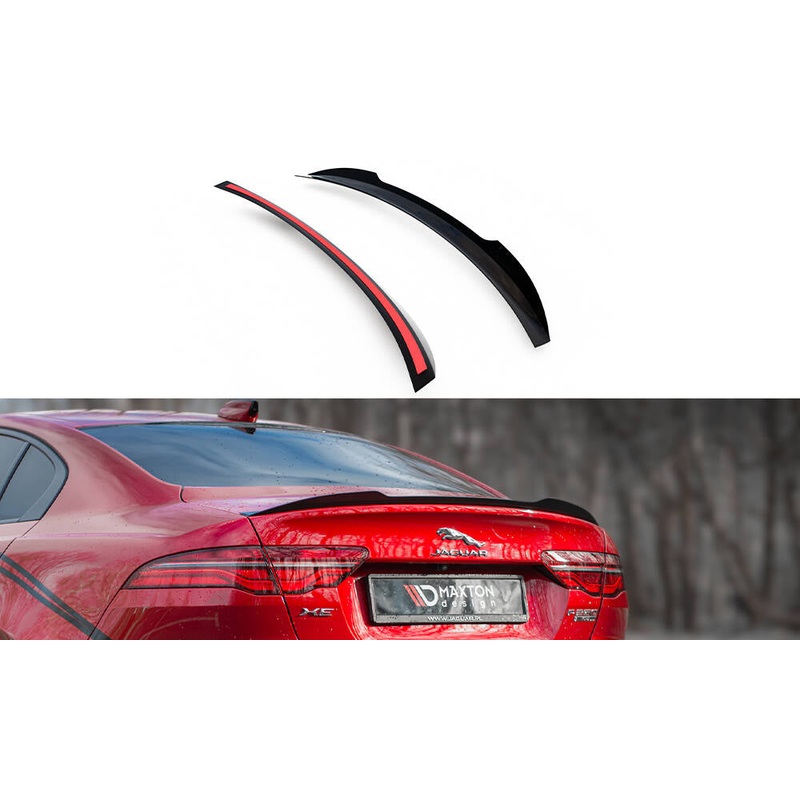 SPOILER CAP JAGUAR XE R-DYNAMIC X760 FACELIFT GLOSS BLACK