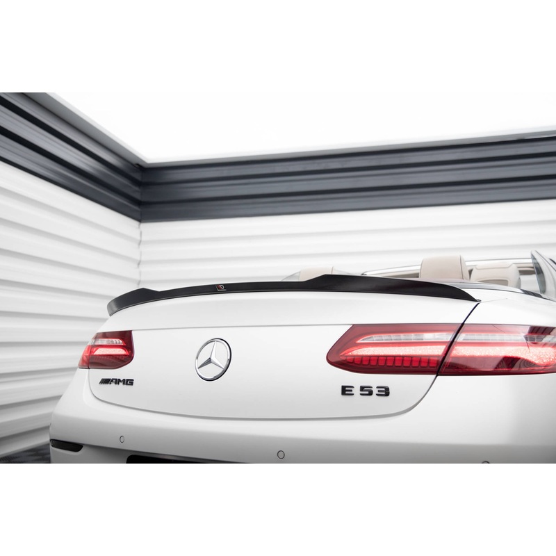 SPOILER CAP MERCEDES-BENZ E CABRIOLET A238 AMG-LINE / E53 AMG GLOSS BLACK