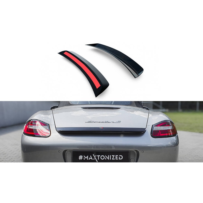 SPOILER CAP PORSCHE BOXSTER 987 GLOSS BLACK