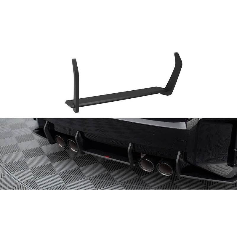 STREET PRO REAR DIFFUSER BMW M2 G87 BLACK