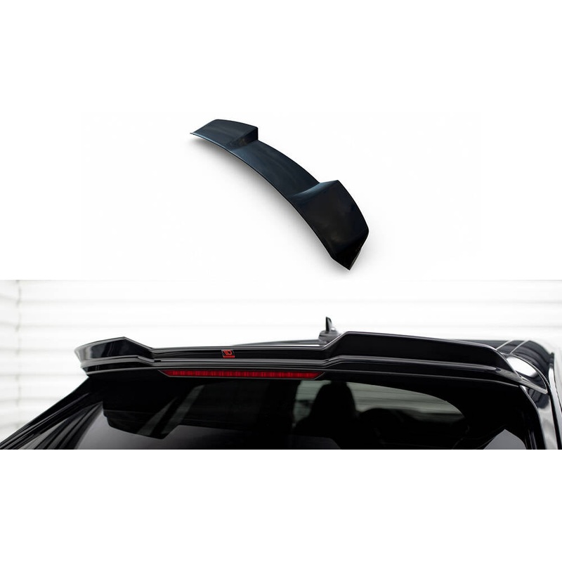 UPPER SPOILER CAP 3D AUDI RSQ8 MK1 GLOSS BLACK