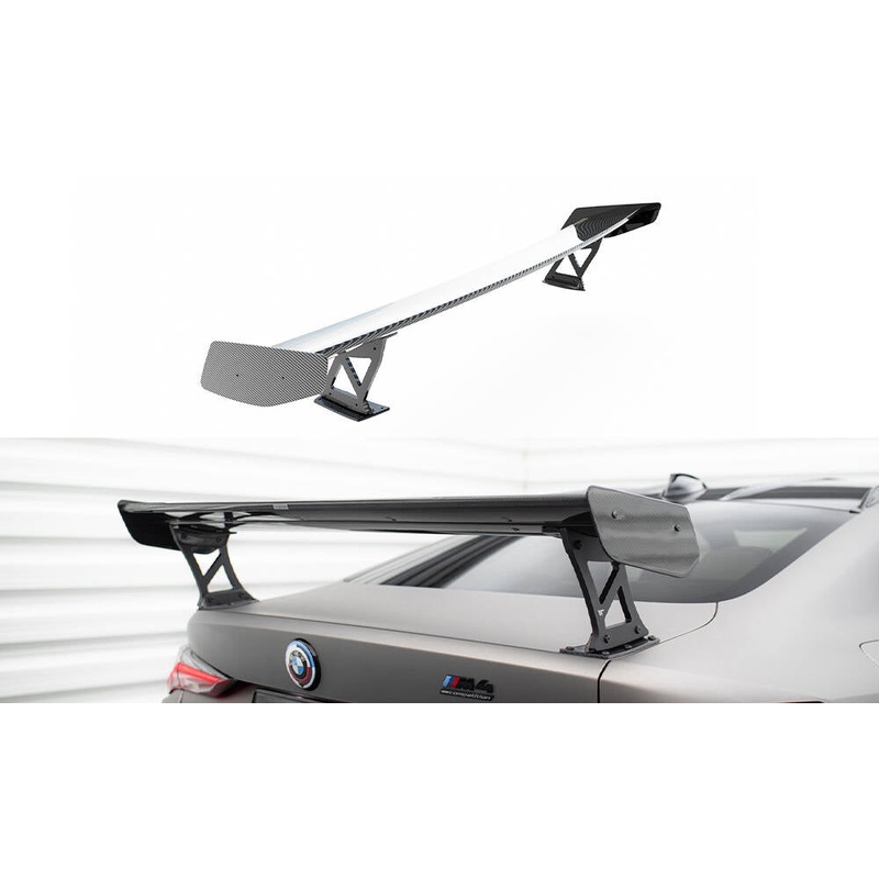 Carbon Spoiler With External Brackets Uprights BMW M4 G82 / M440i G22 / 4 M-Pack G22