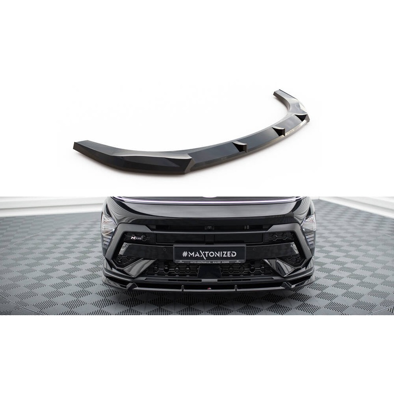 Front Splitter Hyundai Kona N-Line Mk2 GLOSS BLACK
