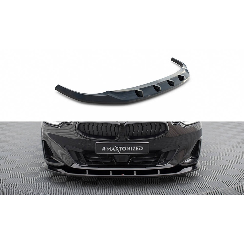 Front Splitter V.1 BMW 2 Coupe G42 GLOSS BLACK