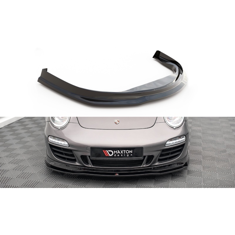 Front Splitter V.1 Porsche 911 Carrera GTS 997 Facelift GLOSS BLACK