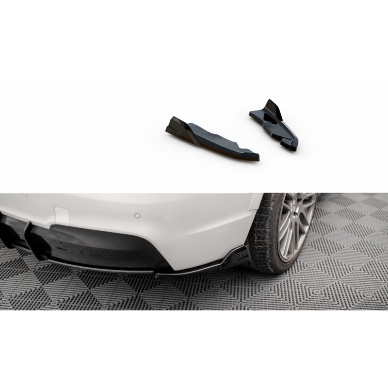 Rear Side Splitters BMW X3 M-Pack F25 GLOSS BLACK