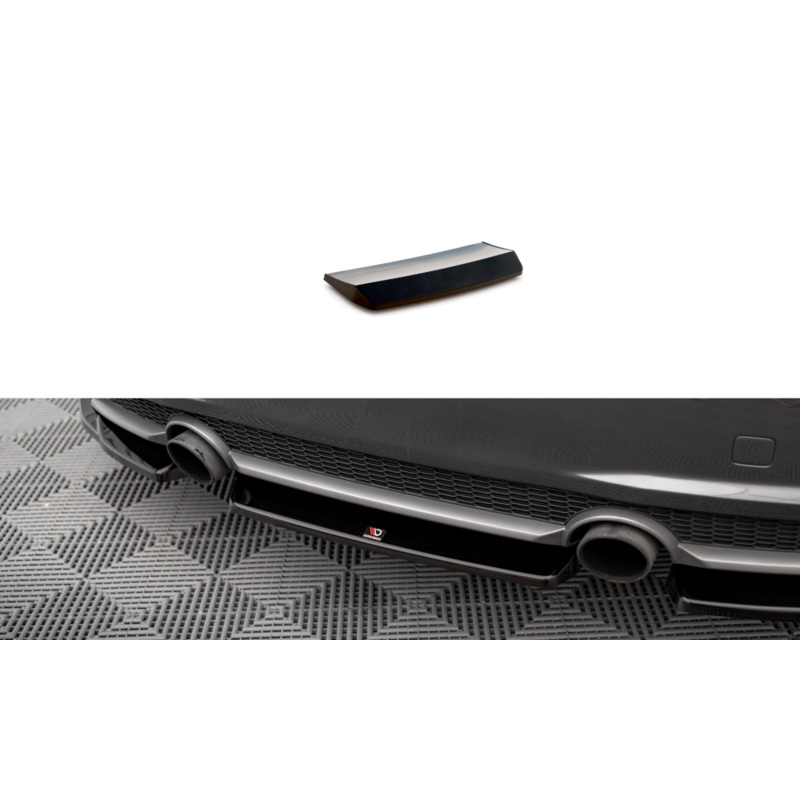 Rear Splitter Audi TT S-Line 8S GLOSS BLACK