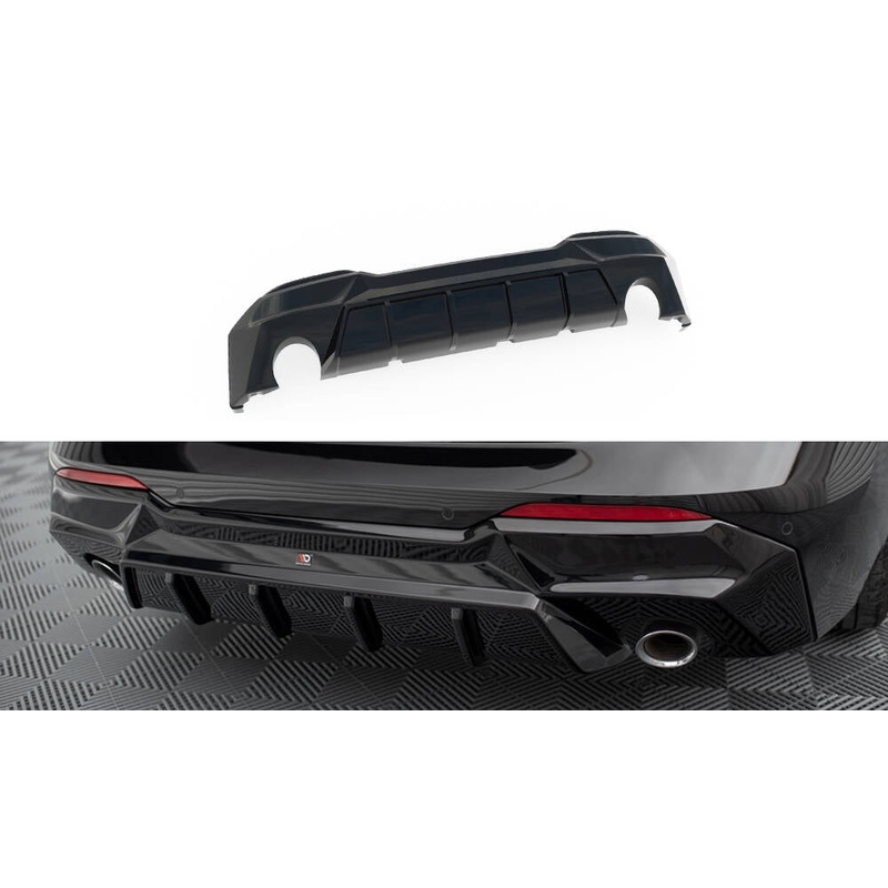 REAR VALANCE BMW 2 G42 GLOSS BLACK
