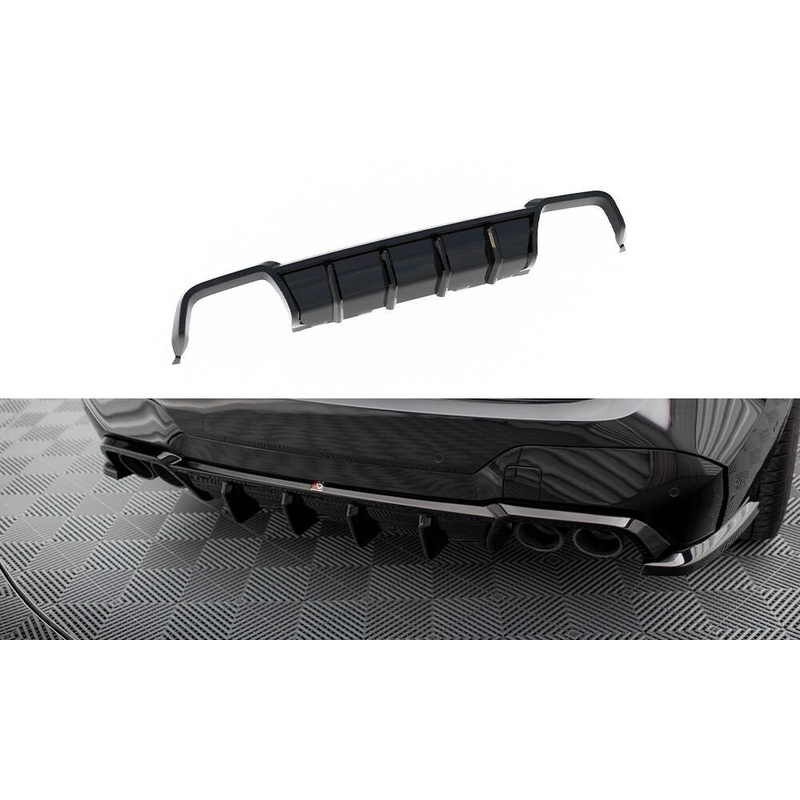 Rear Valance BMW X3 M F97 GLOSS BLACK