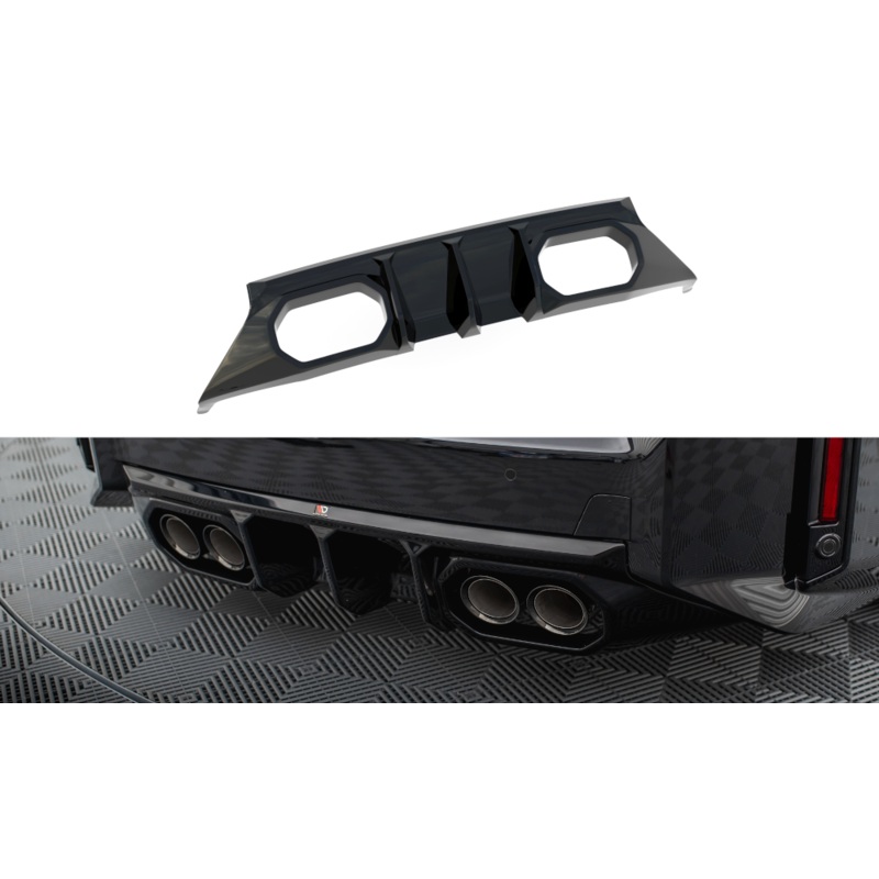 Rear Valance V.2 BMW M2 G87 GLOSS BLACK