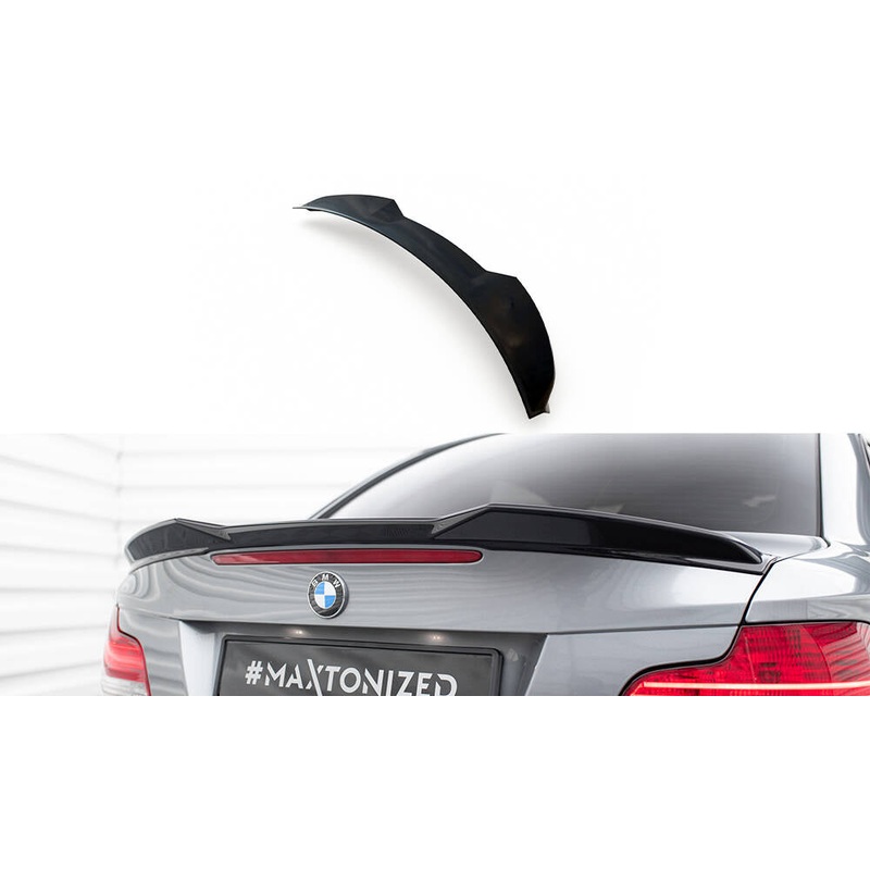 Spoiler Cap 3D BMW 1 M-Pack E82 GLOSS BLACK