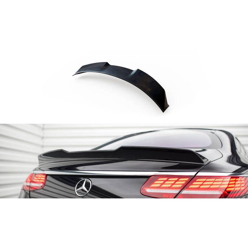 Spoiler Cap 3D Mercedes-Benz S Coupe AMG-Line C217 Facelift GLOSS BLACK