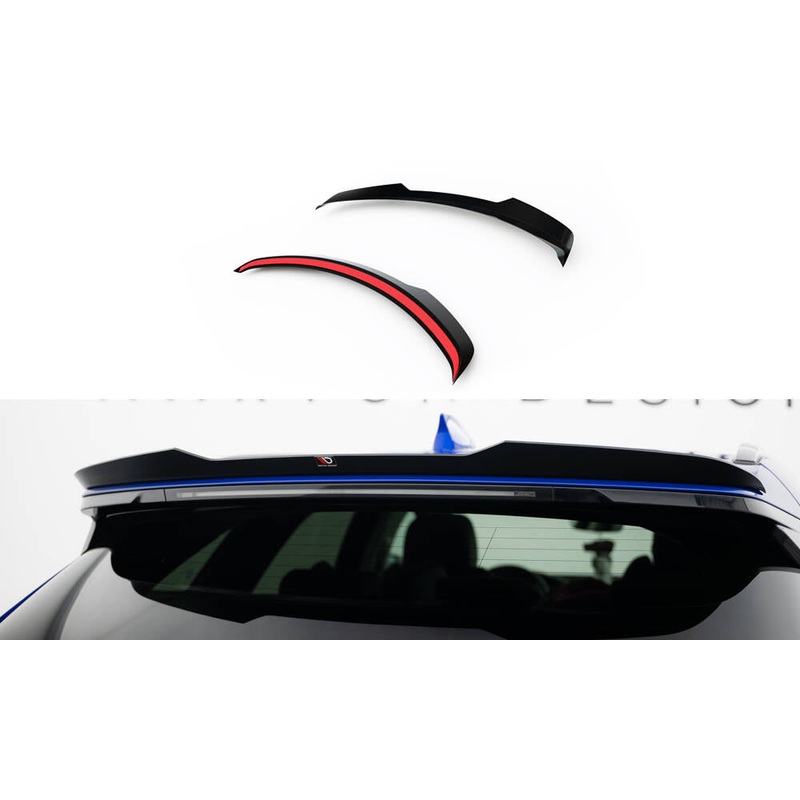 SPOILER CAP JAGUAR F-PACE R-SPORT MK1 GLOSS BLACK