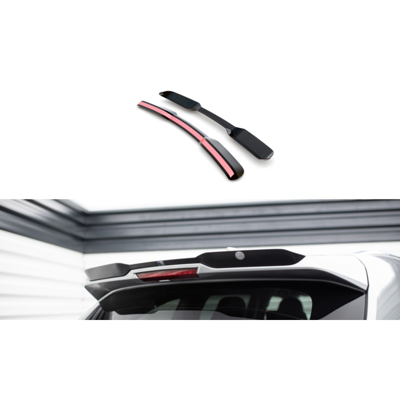 Spoiler Cap Toyota Highlander Mk4 GLOSS BLACK
