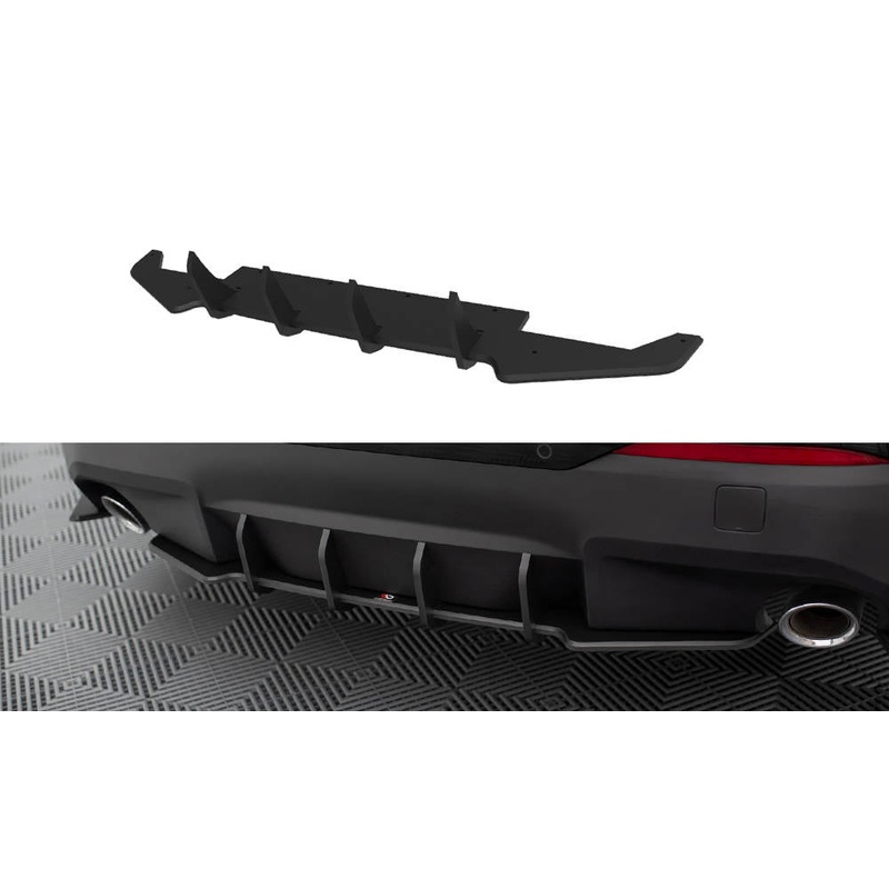 STREET PRO REAR DIFFUSER BMW 2 COUPE G42 BLACK