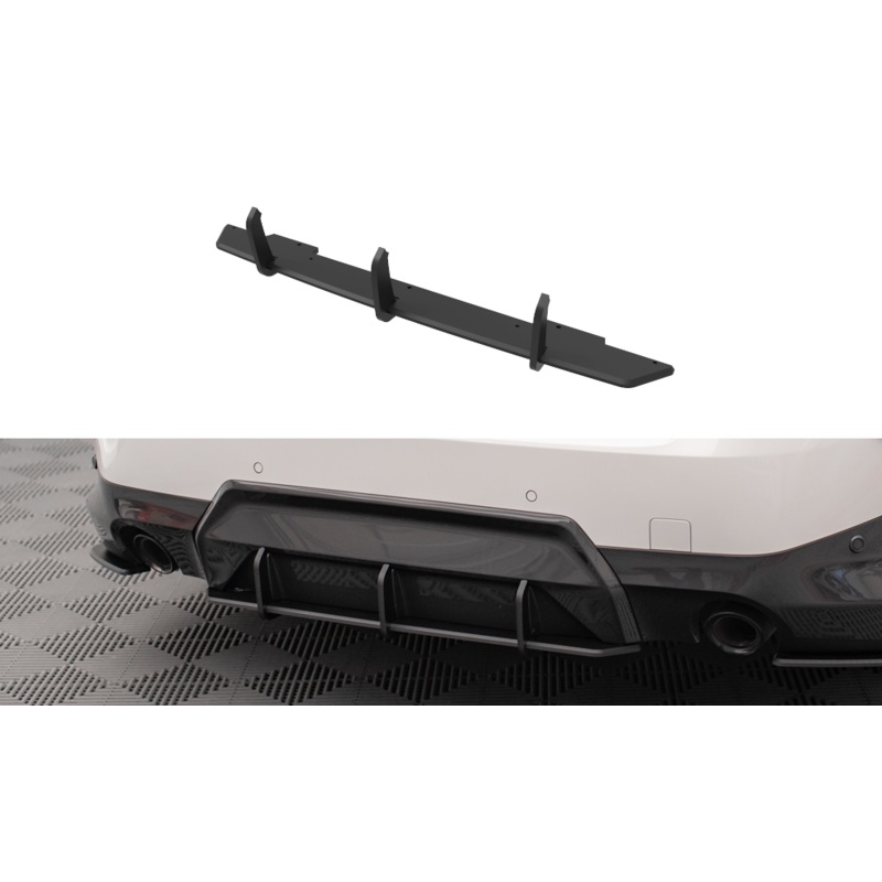 STREET PRO REAR DIFFUSER BMW 2 COUPE M-PACK G42 BLACK