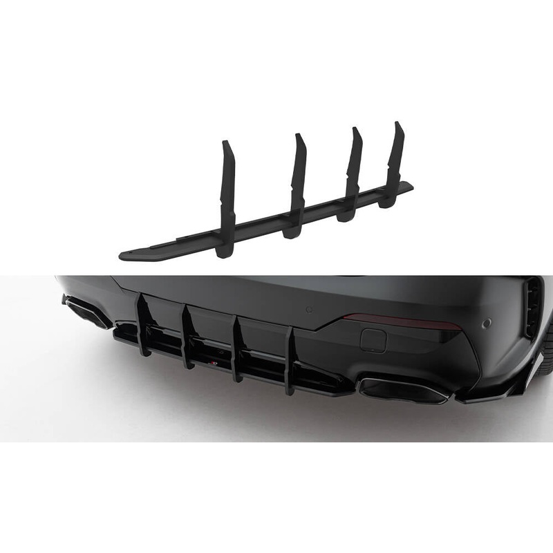 Street Pro Rear Diffuser BMW M440i G22 / G23 BLACK