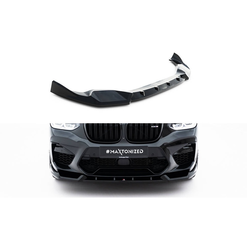 Front Splitter BMW X3 M F97 GLOSS BLACK