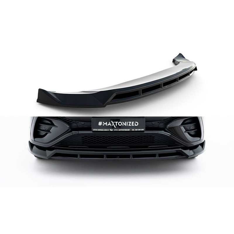 Front Splitter Mercedes-AMG GLE 53 / AMG-Line SUV / Coupe W167 Facelift / C167 Facelift GLOSS BLACK