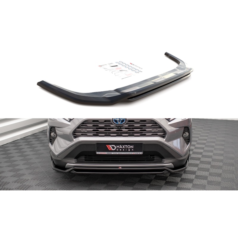 FRONT SPLITTER TOYOTA RAV4 MK5 GLOSS BLACK