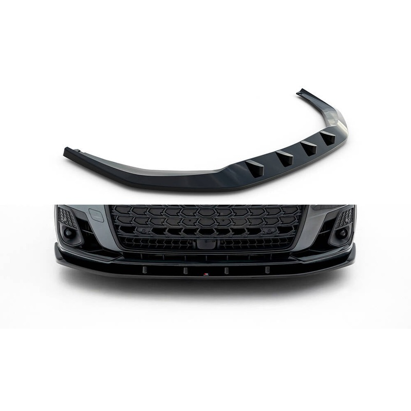 Front Splitter V.1 Audi S8 / A8 S-Line D5 Facelift GLOSS BLACK