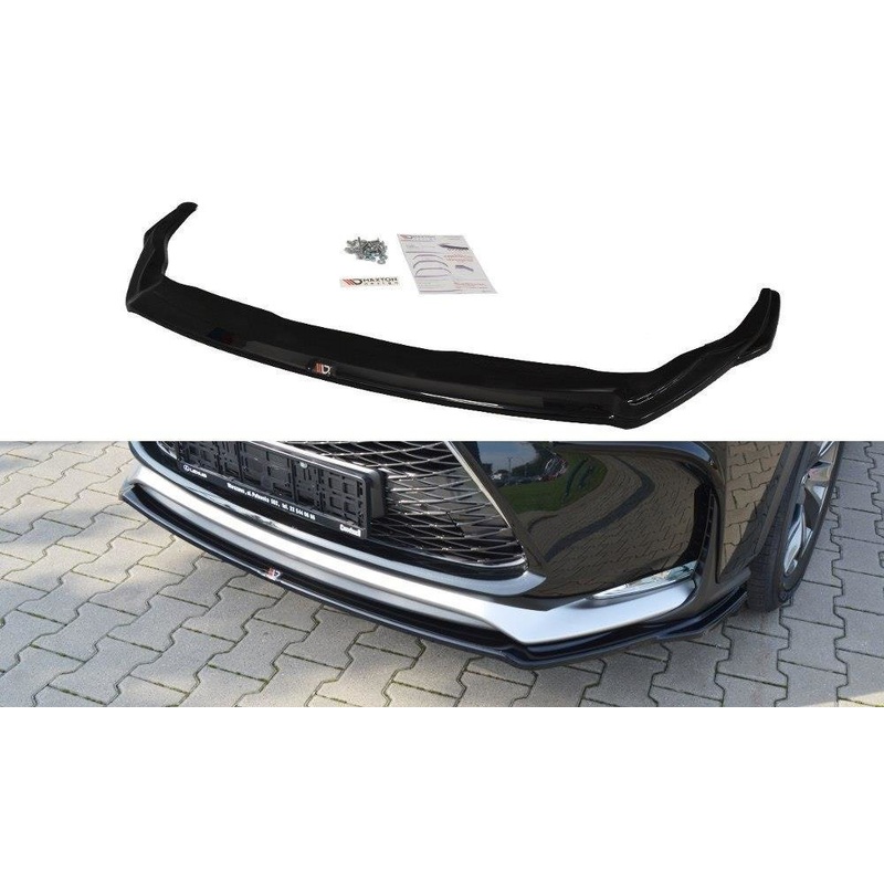 FRONT SPLITTER V.1 LEXUS NX MK1 F-SPORT GLOSS BLACK