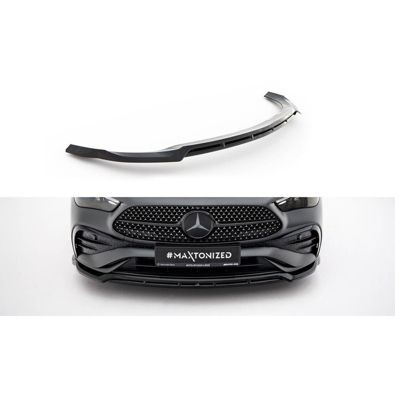 Front Splitter V.1 Mercedes-Benz CLE AMG-Line C236 GLOSS BLACK