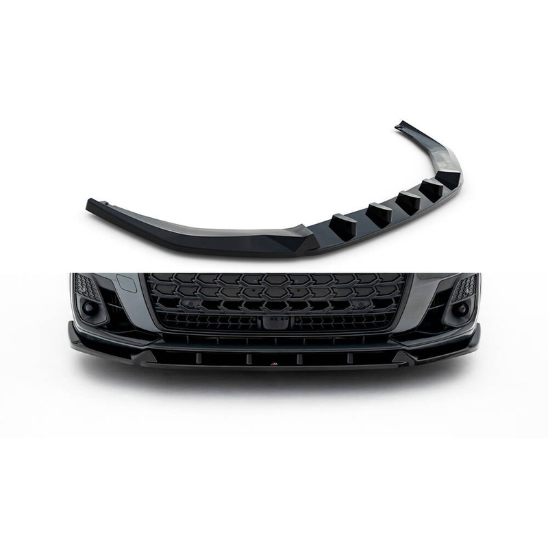 Front Splitter V.2 Audi S8 / A8 S-Line D5 Facelift GLOSS BLACK