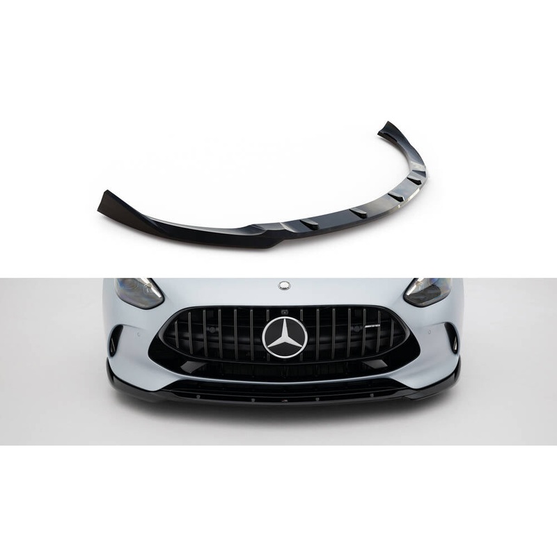 Front Splitter V.2 Mercedes-AMG GT 63 C192 GLOSS BLACK