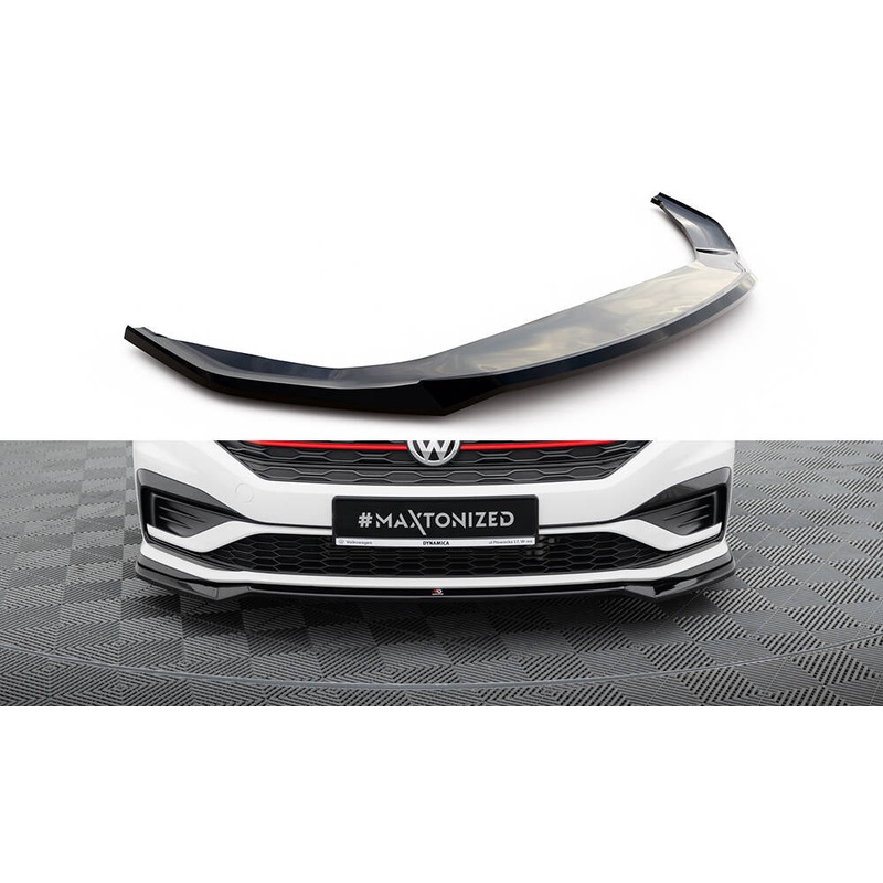 Front Splitter V.2 Volkswagen Jetta GLI Mk7 GLOSS BLACK