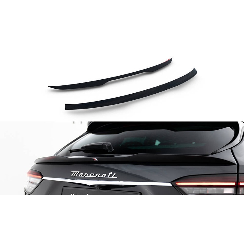 Lower Spoiler Cap Maserati Levante GT Mk1 Facelift GLOSS BLACK