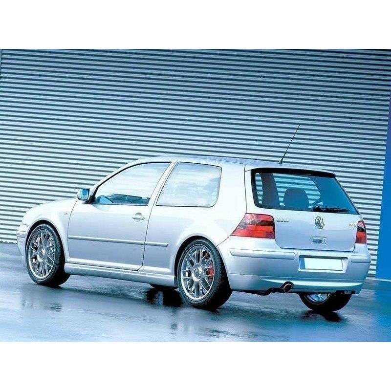 REAR BUMPER EXTENSION VW GOLF 4 25'TH ANNIVERSARY LOOK (with exhaust hole)