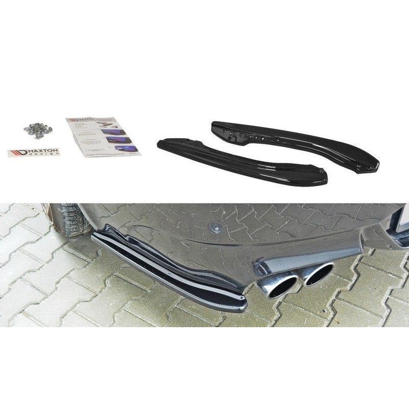 REAR SIDE SPLITTERS BMW M6 E63 GLOSS BLACK