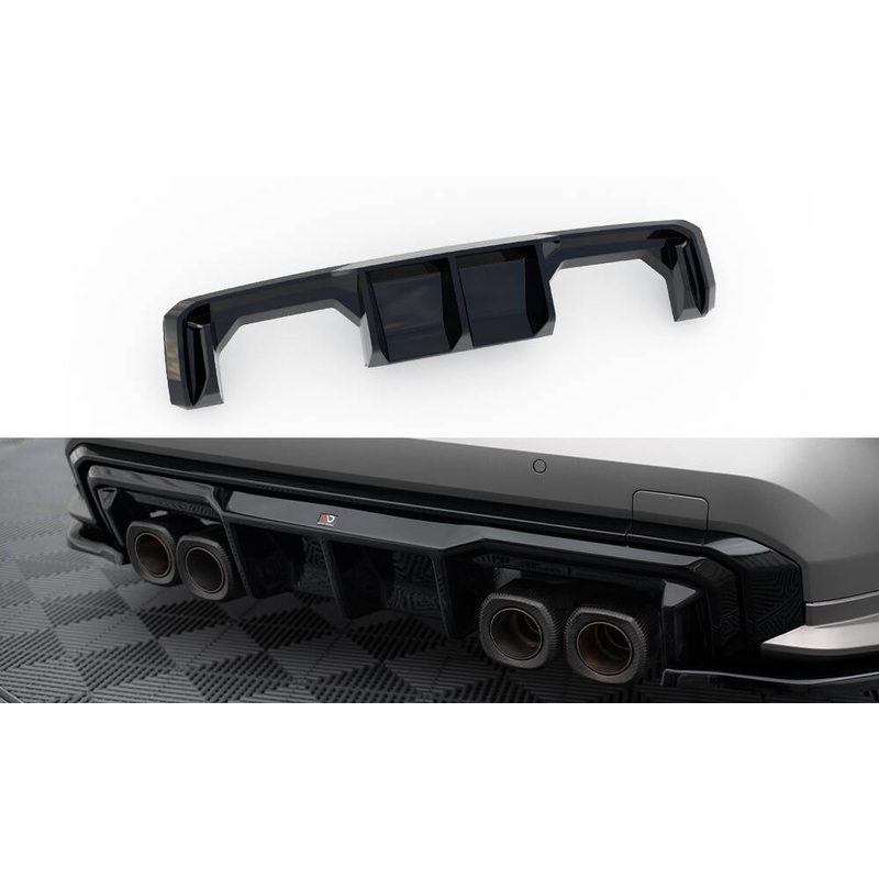 Rear Valance BMW M4 G82 GLOSS BLACK