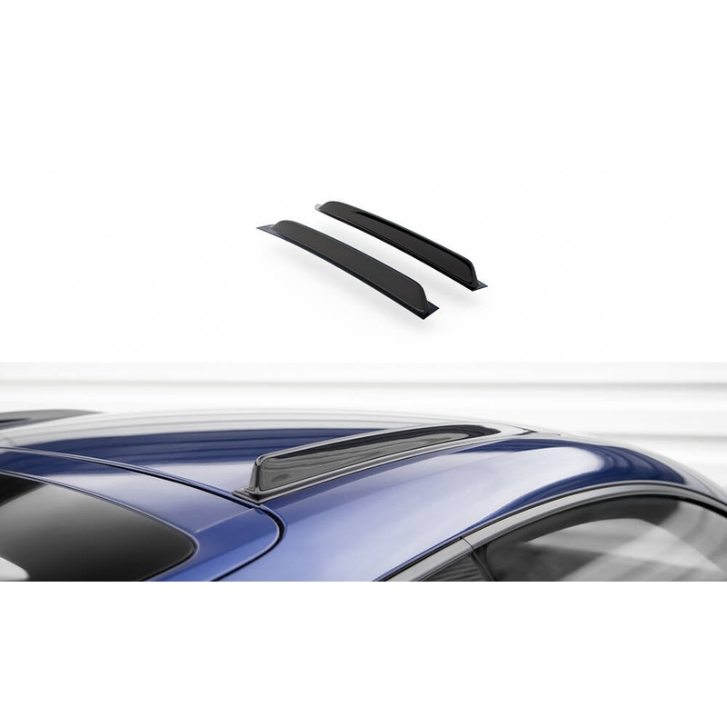 Short Roof Rails Porsche 718 Cayman GT4 RS 982c GLOSS BLACK