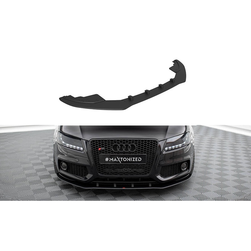 Street Pro Front Splitter Audi S5 / A5 S-Line 8T BLACK