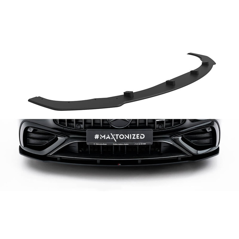 Street Pro Front Splitter Mercedes-AMG CLE 53 C236 BLACK