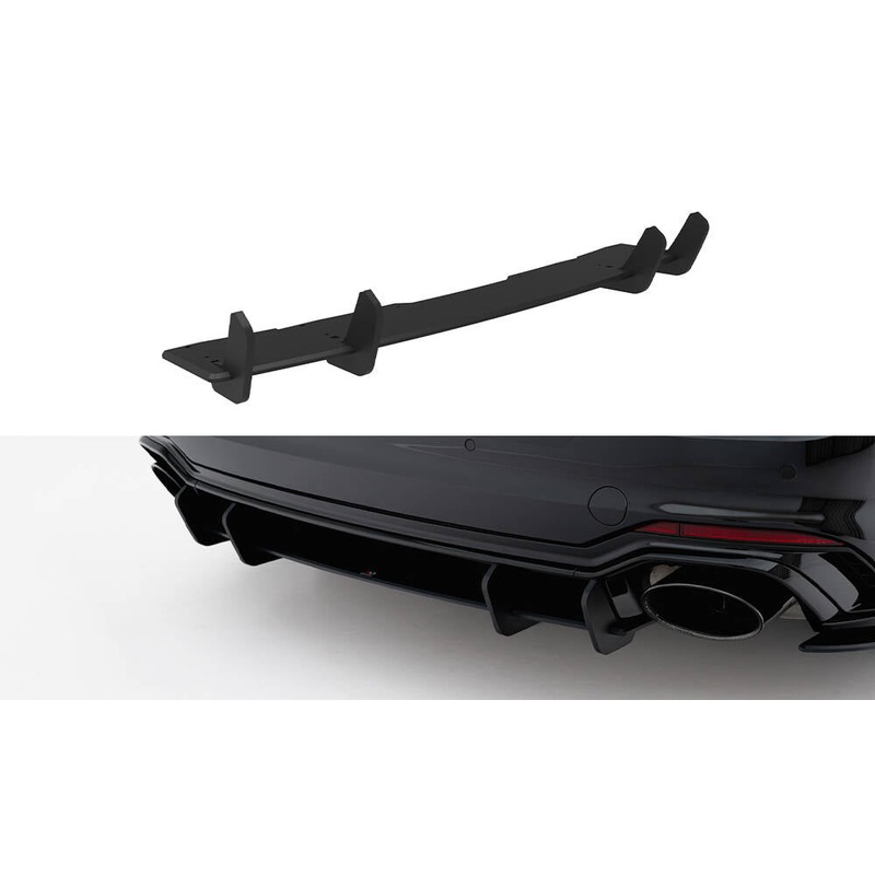 Street Pro Rear Diffuser Audi RS5 Coupe / Sportback F5 BLACK