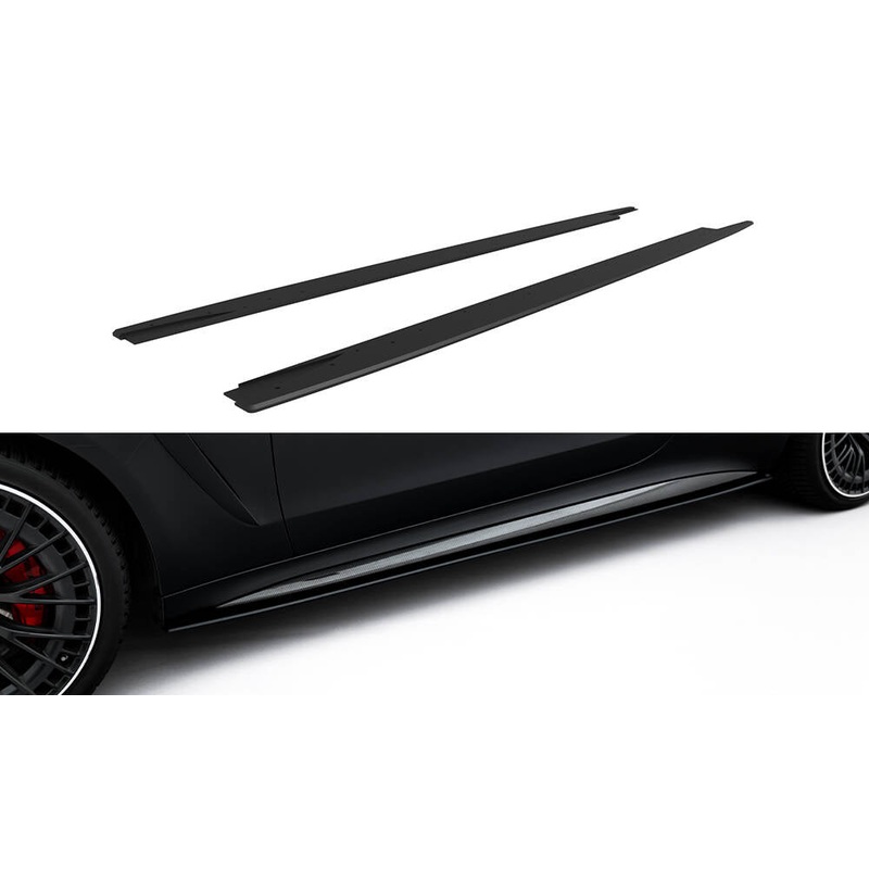 Street Pro Side Skirts Diffusers Mercedes-AMG CLE 53 C236 BLACK