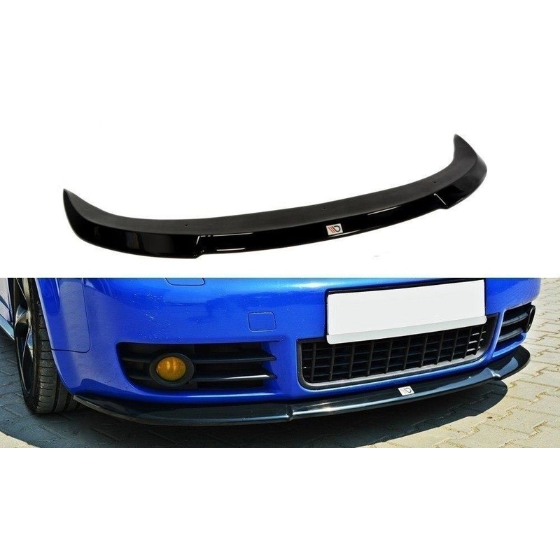 FRONT SPLITTER AUDI S4 B6 GLOSS BLACK