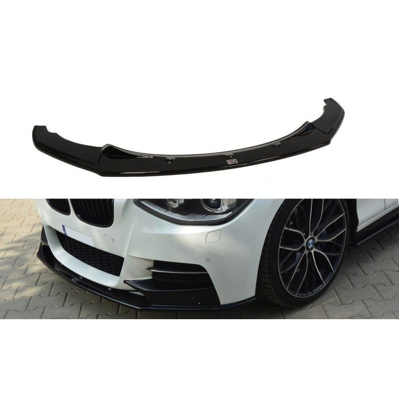 FRONT SPLITTER BMW 1 F20/F21 M-POWER (PREFACE) GLOSS BLACK