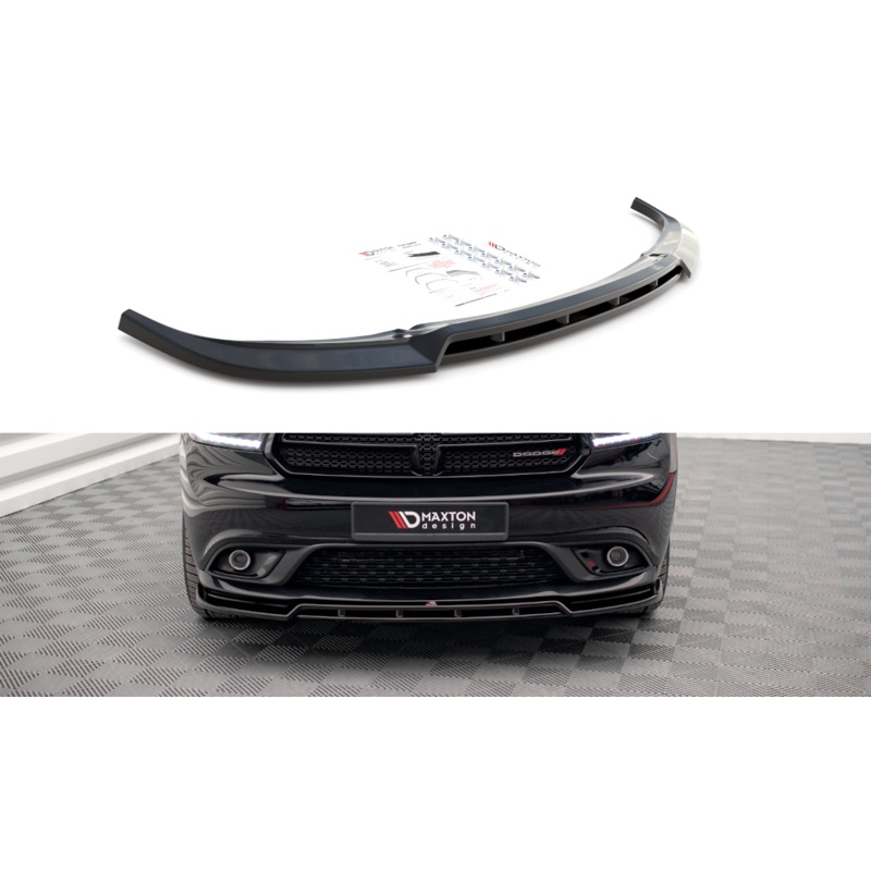 FRONT SPLITTER DODGE DURANGO RT MK3 GLOSS BLACK